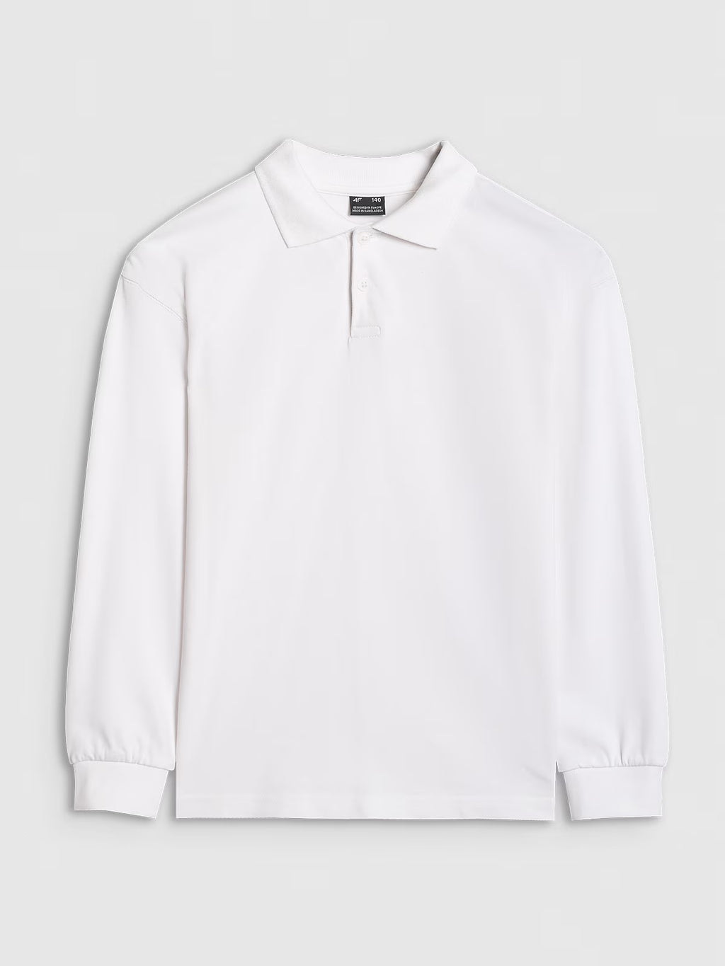 Longsleeve polo regular chłopięcy