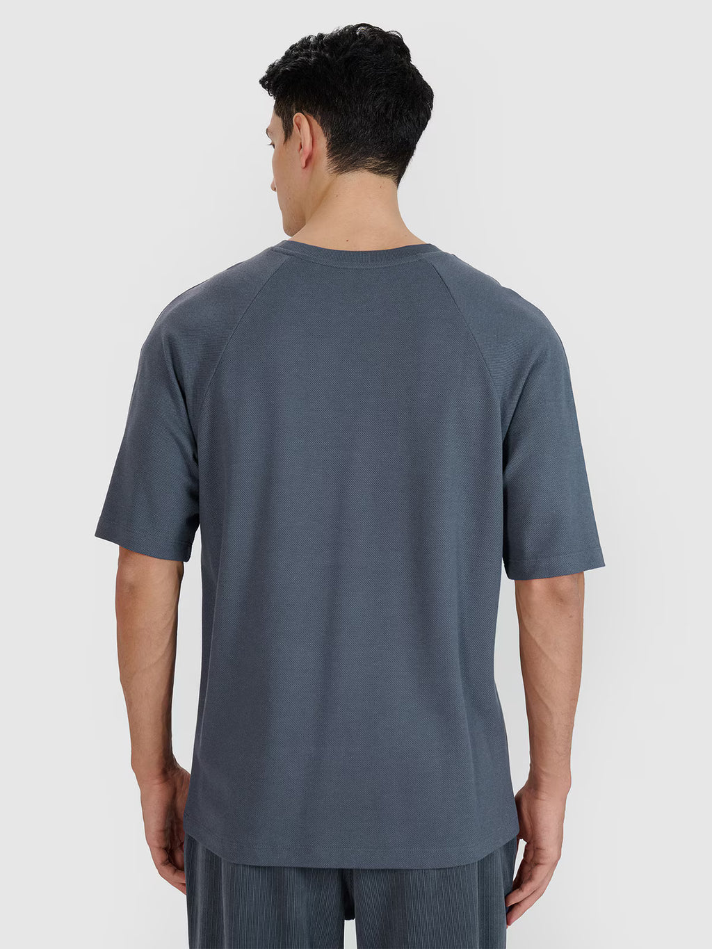 T-shirt oversize z modalem męski