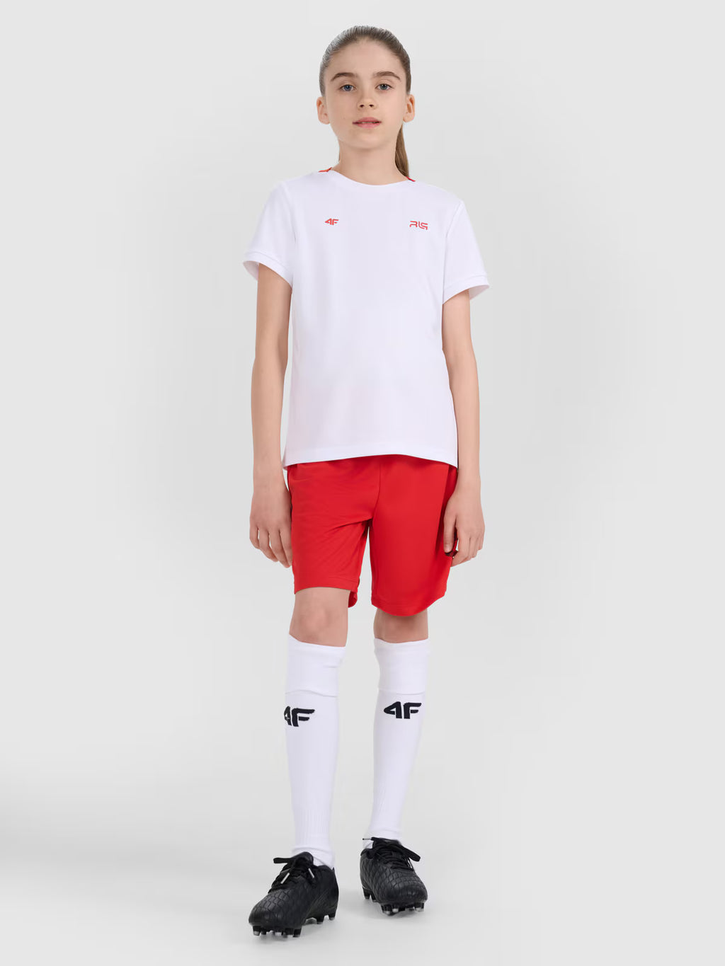 Koszulka sportowa dziecięca 4F JUNIOR x Robert Lewandowski