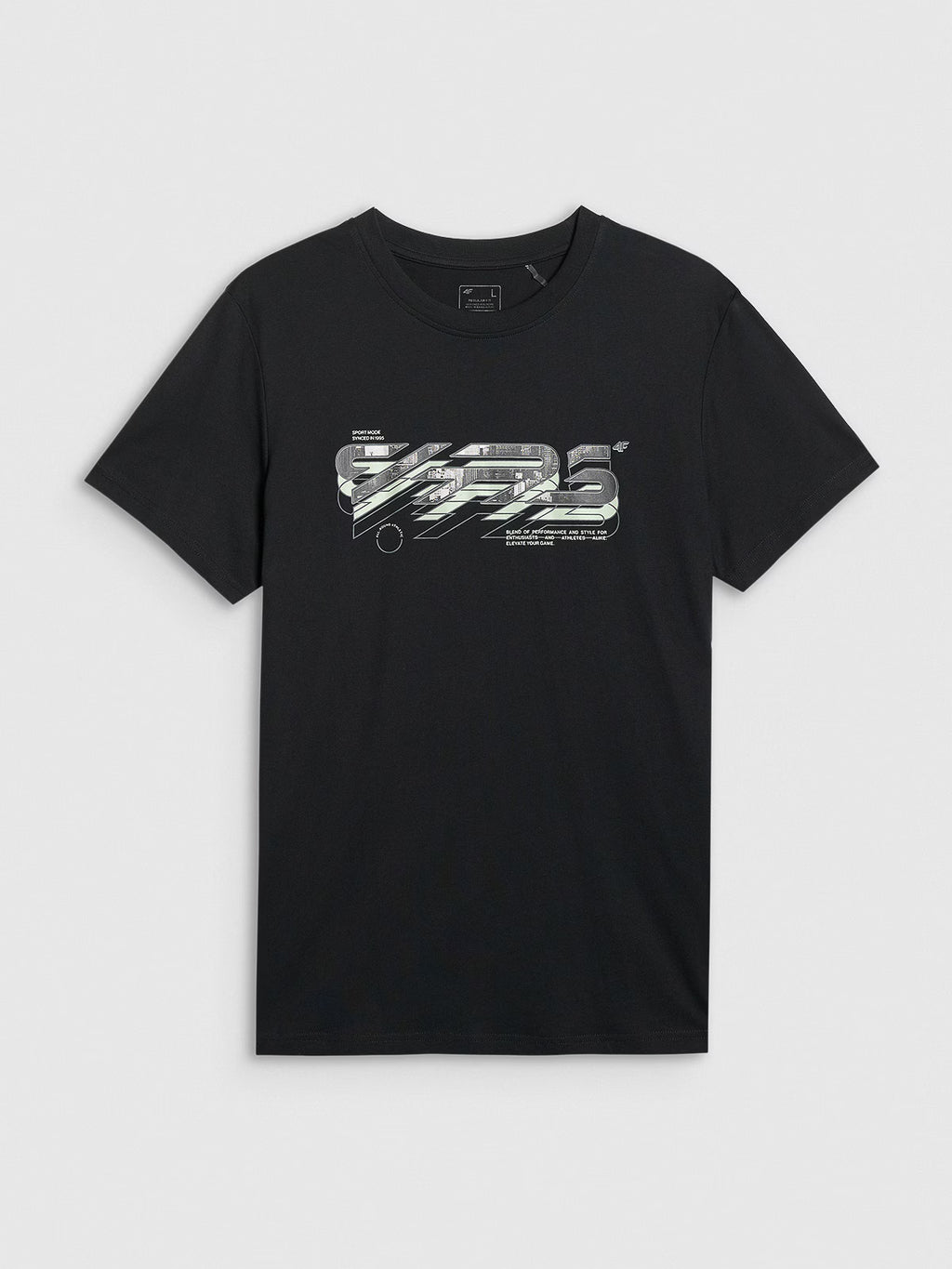 T-shirt regular z nadrukiem męski