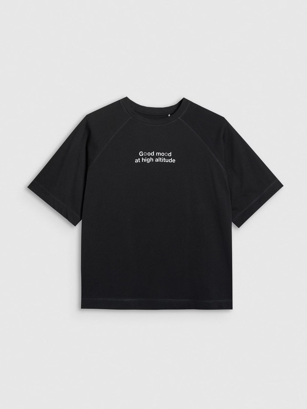 T-shirt oversize z nadrukiem damski