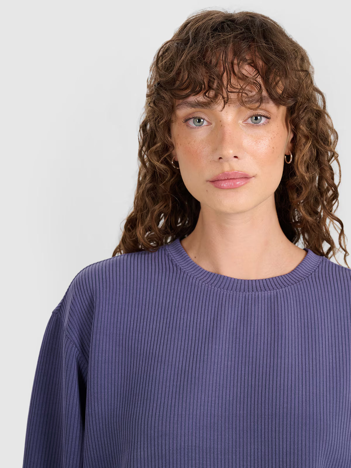 Bluza dresowa nierozpinana z modalem damska