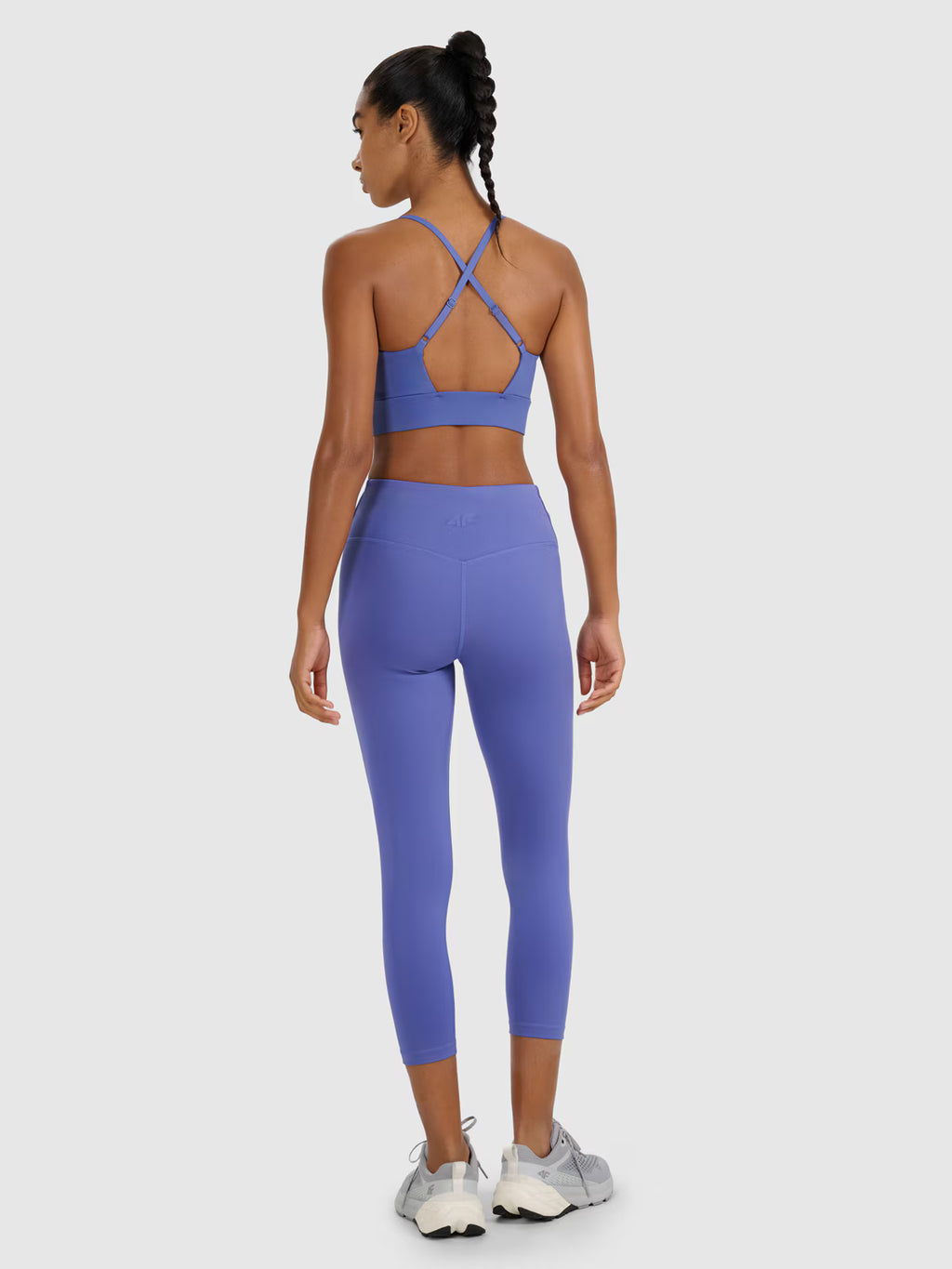 Legginsy treningowe 7/8 z wysokim stanem damskie