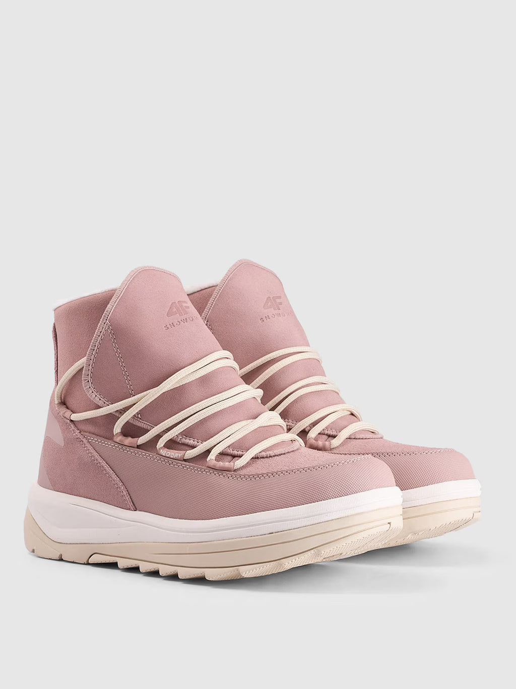 Buty zimowe śniegowce SNOWDROP z membraną damskie