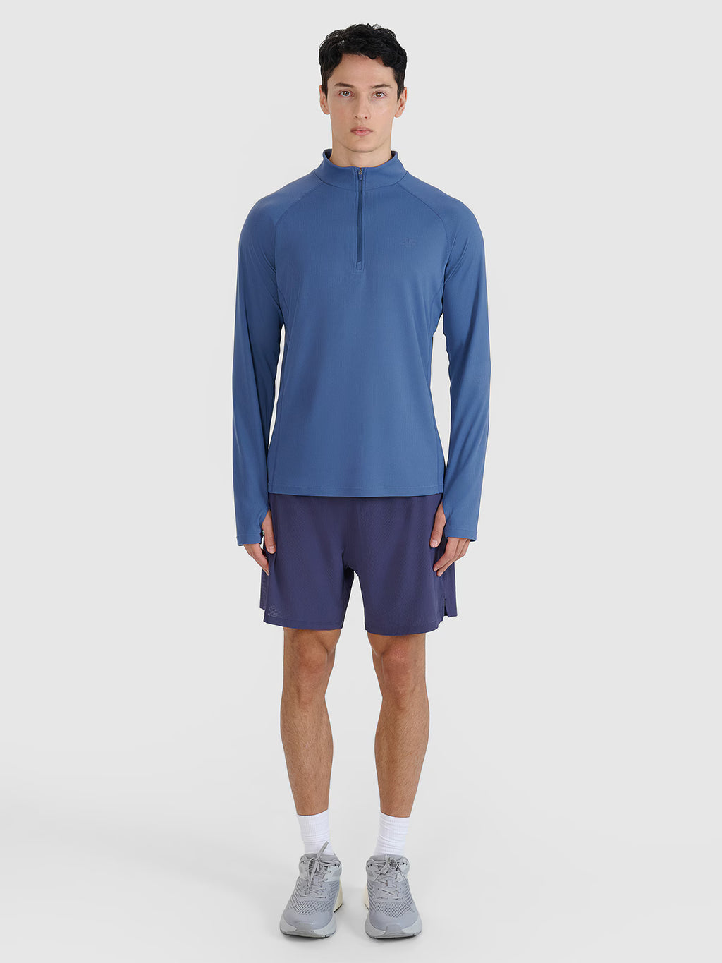 Longsleeve do biegania w terenie szybkoschnący męski