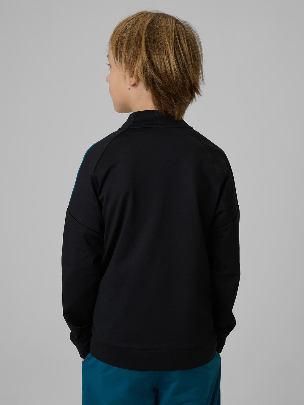 Bluza sportowa regular bez kaptura chłopięca