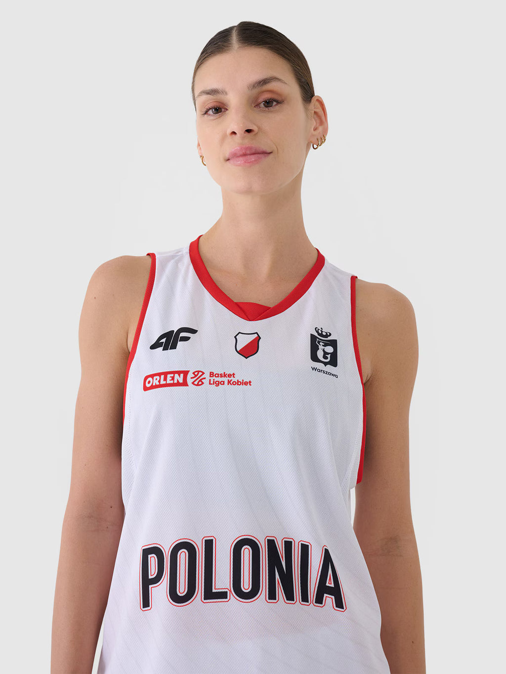 Koszulka meczowa replika wyjazdowa z sezonu 2024/25 damska 4F x Polonia Warszawa