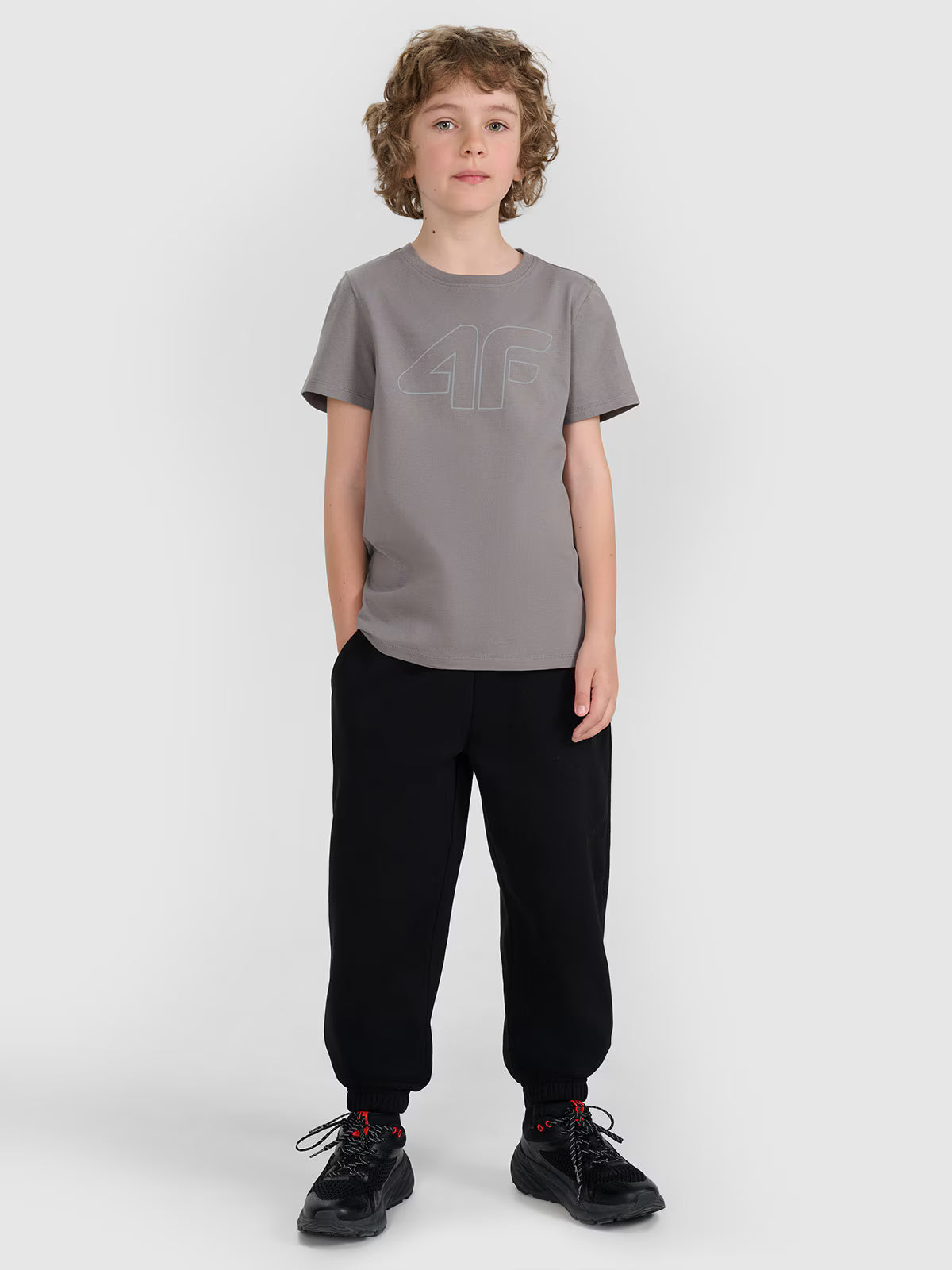 T-shirt regular z nadrukiem chłopięcy