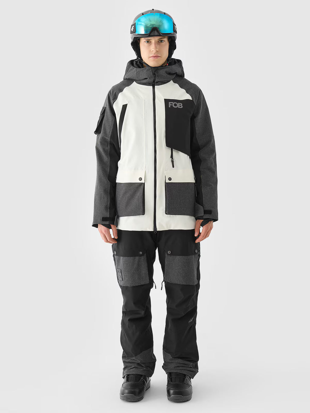 Kurtka snowboardowa membrana 10000 męska