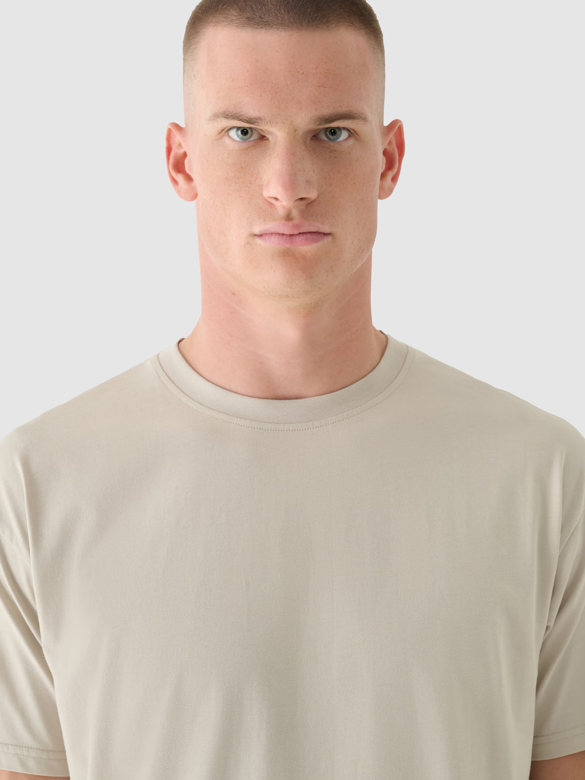 T-shirt oversize z nadrukiem męski
