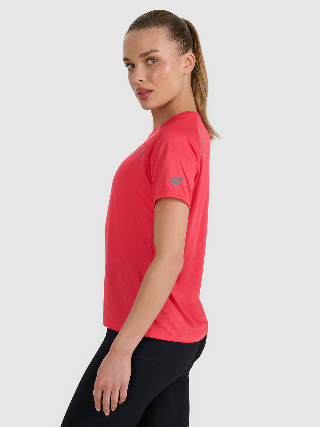 Koszulka do biegania regular szybkoschnąca damska