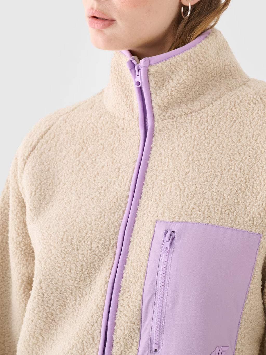 Polar sherpa ze stójką damski