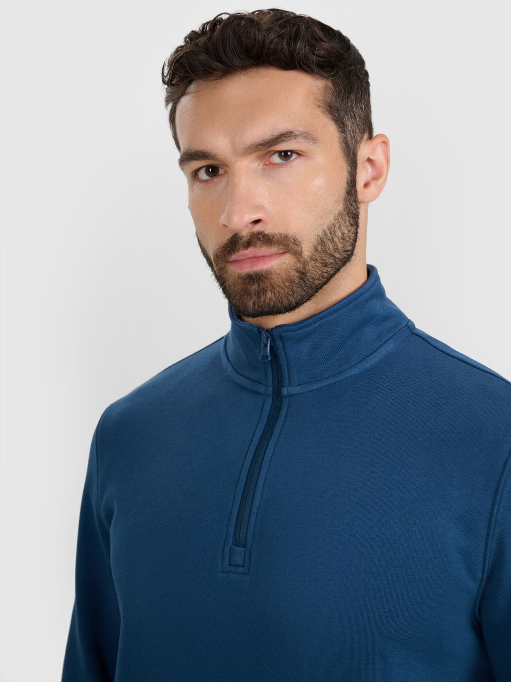 Bluza dresowa nierozpinana bez kaptura męska