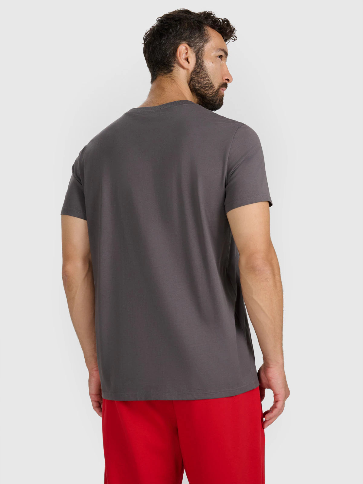 T-shirt regular z nadrukiem męski