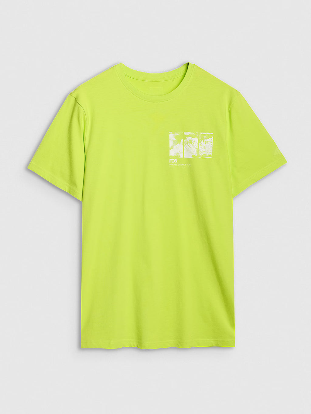 T-shirt regular z nadrukiem męski
