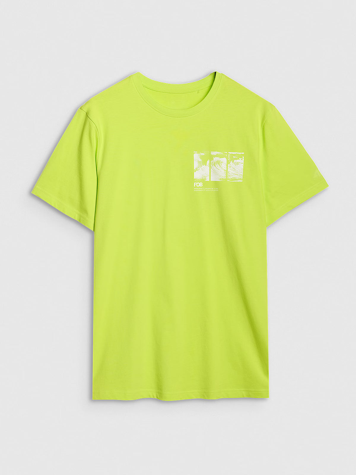 T-shirt regular z nadrukiem męski