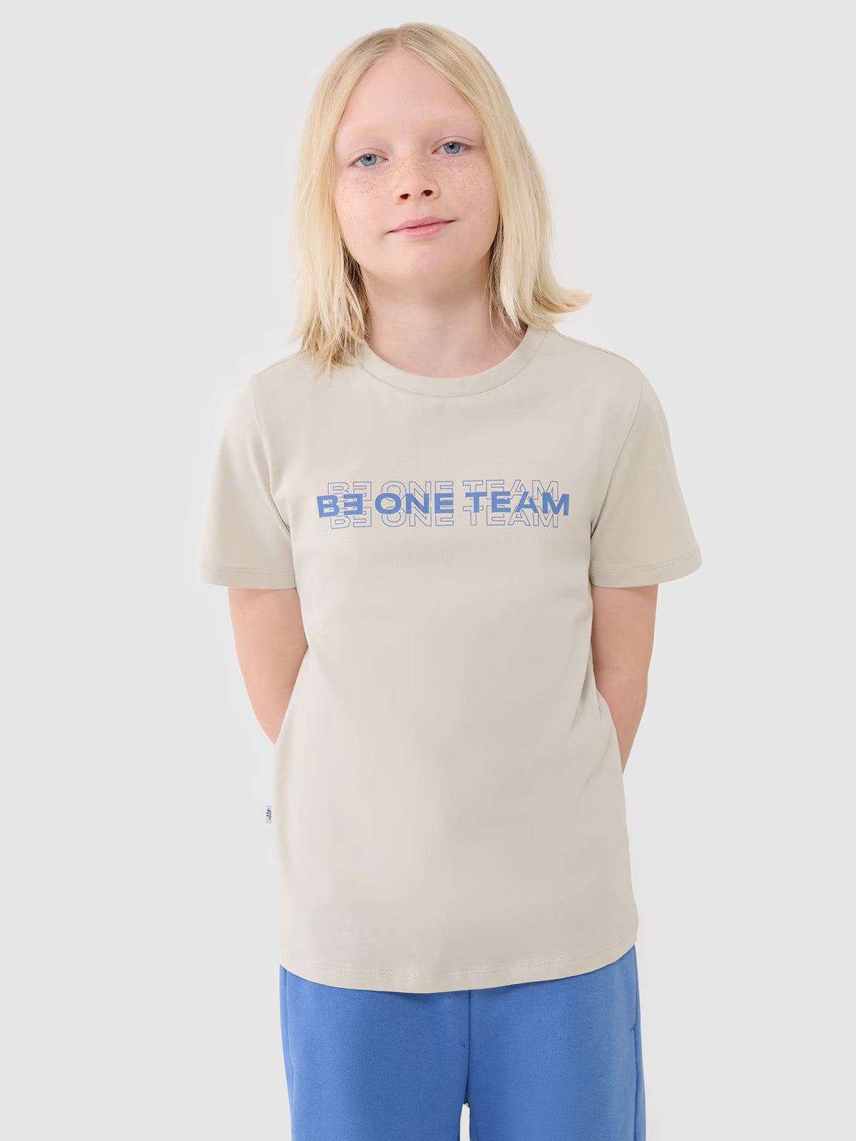 T-shirt z nadrukiem chłopięcy
