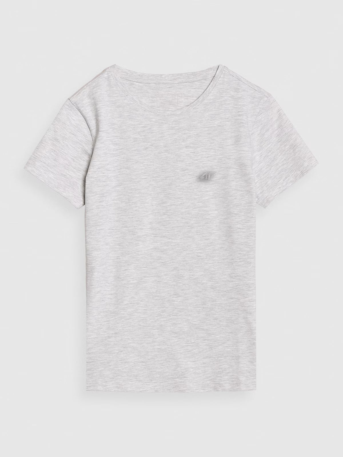 T-shirt slim gładki damski