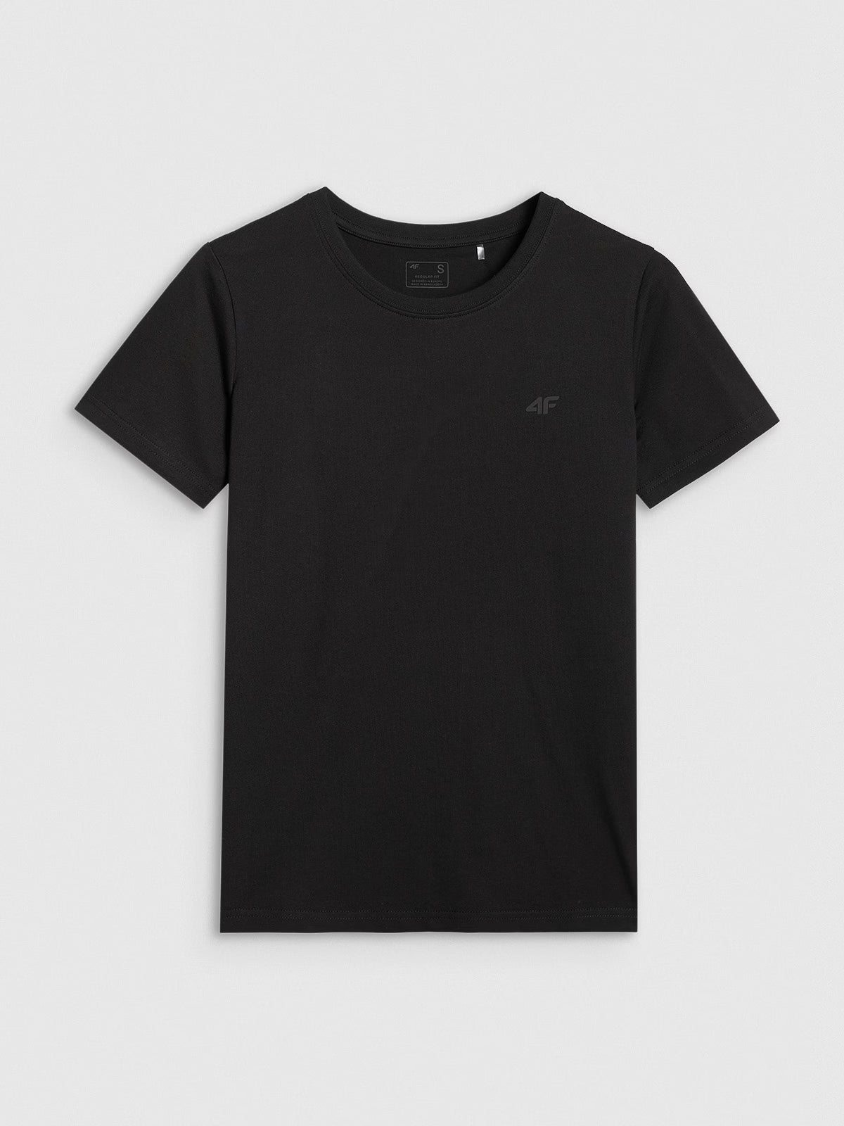 T-shirt regular gładki damski