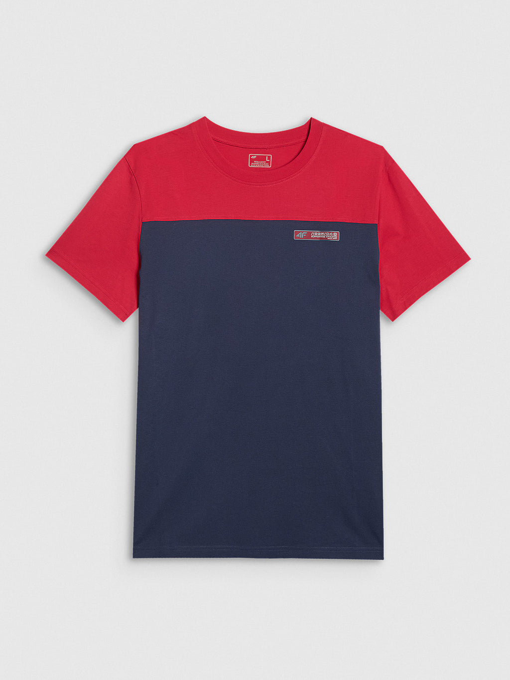 T-shirt regular z nadrukiem męski