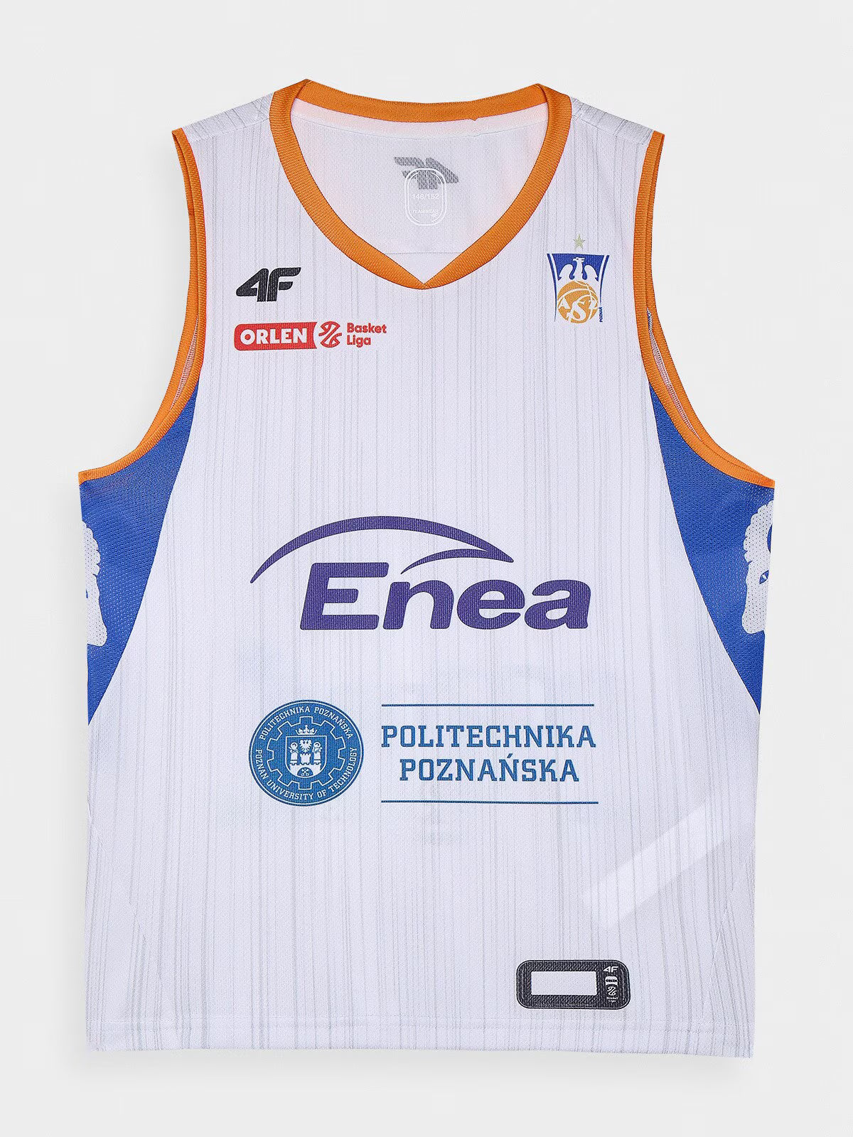 Tank top replika wyjazdowy z sezonu 2023/24 dziecięcy 4F Enea AZS Politechnika Poznań