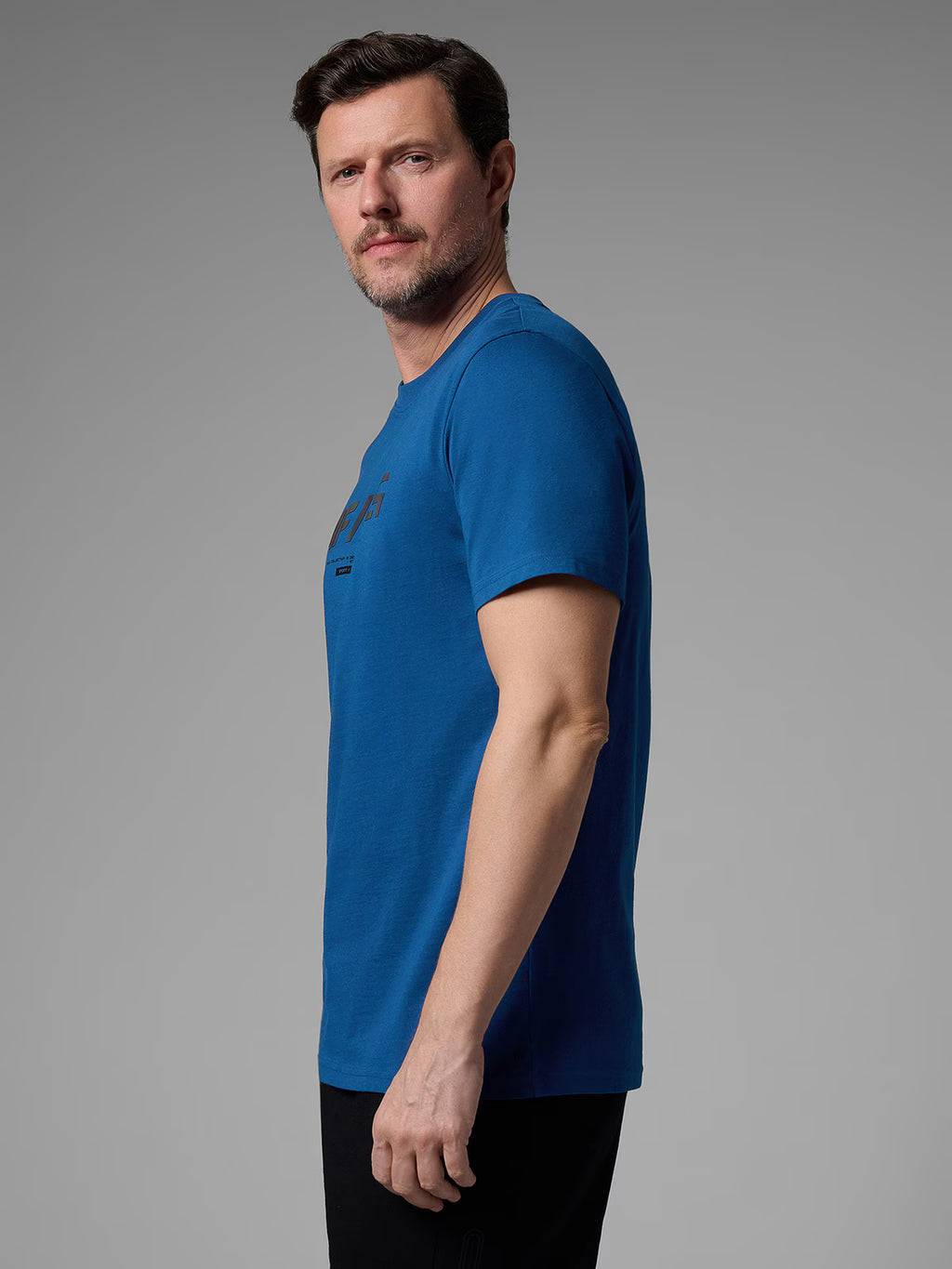 T-shirt regular z nadrukiem męski 4F x Robert Lewandowski