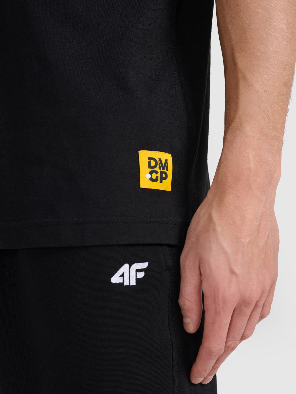 T-shirt regular z nadrukiem uniseks 4F x Drift Masters