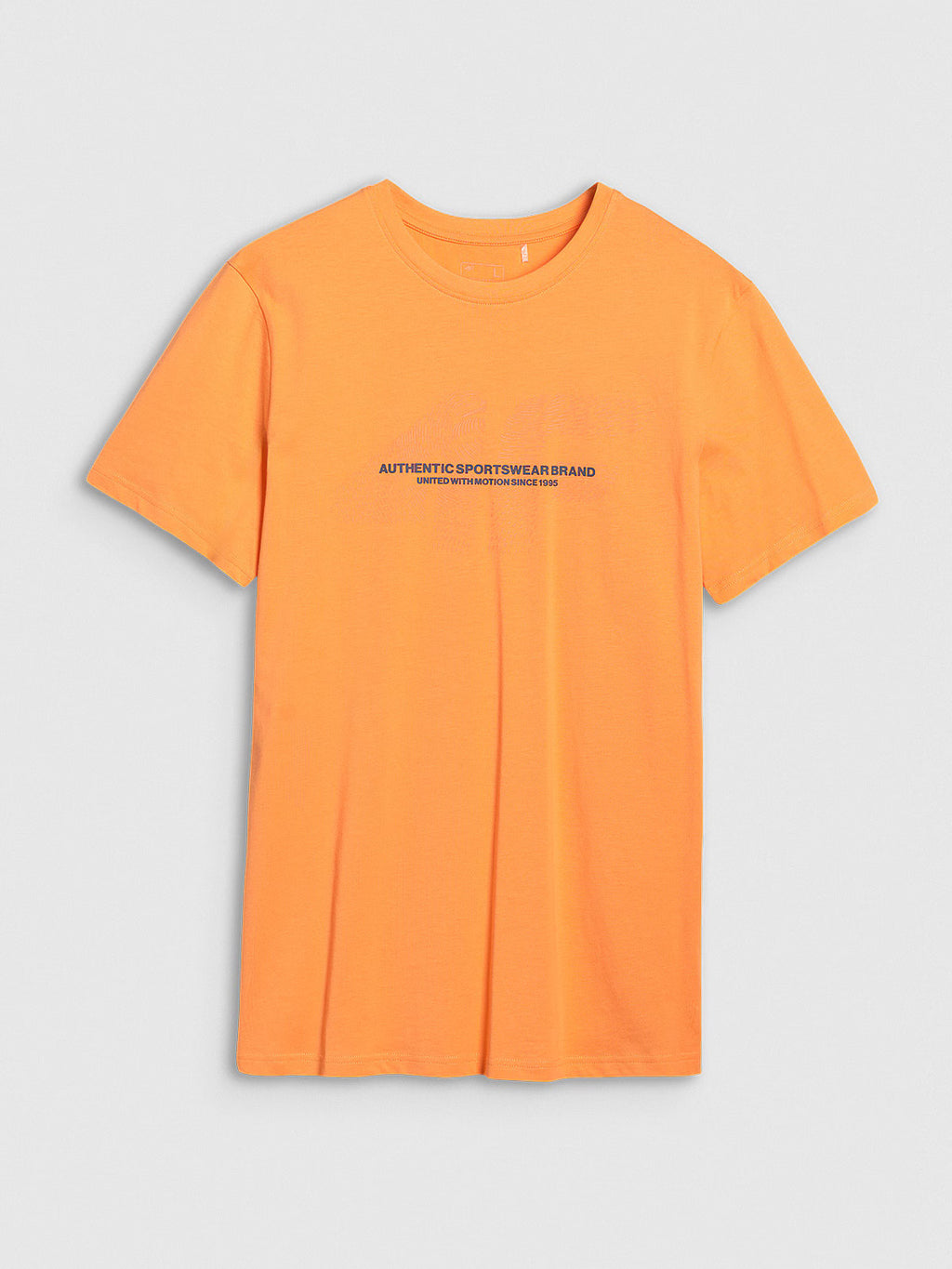 T-shirt regular z nadrukiem męski