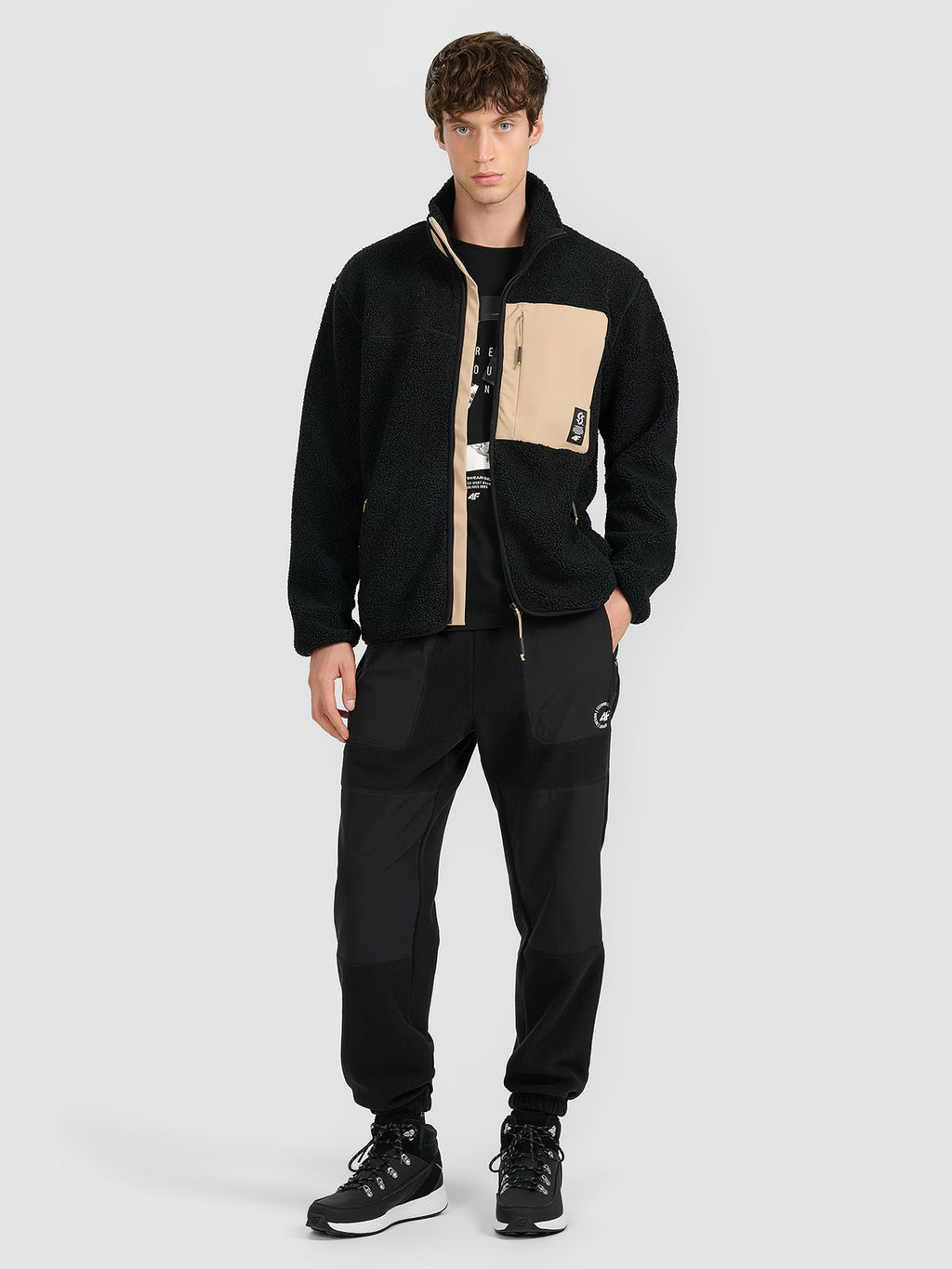 Polar sherpa regular ze stójką męski
