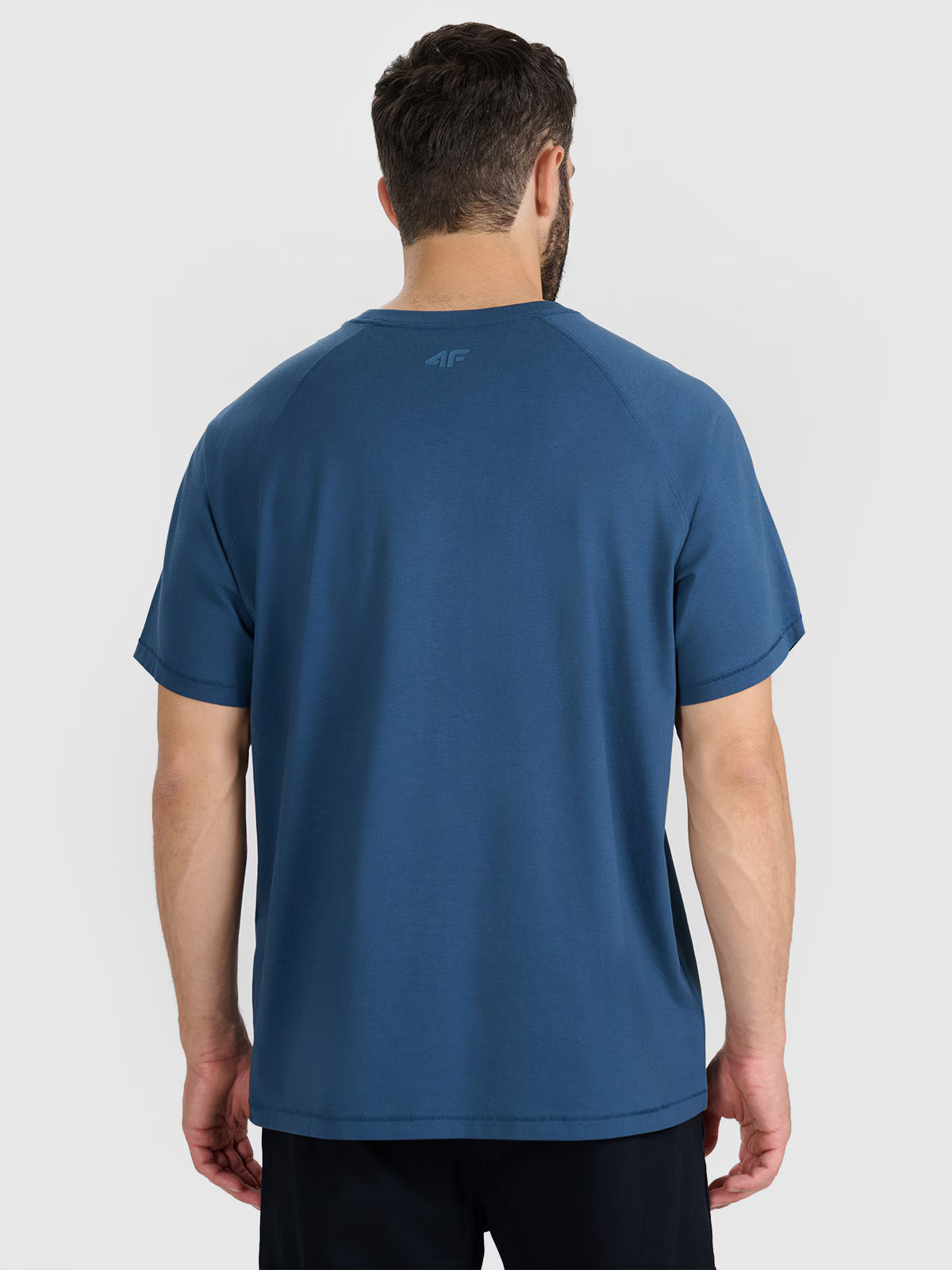 T-shirt oversize gładki męski