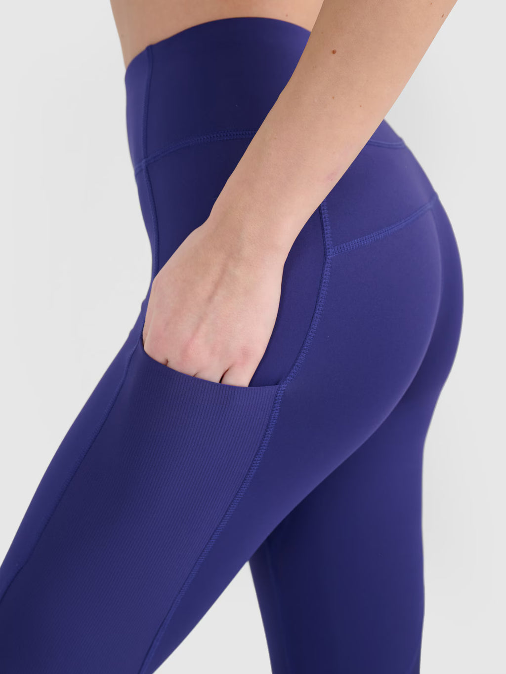 Legginsy treningowe z wysokim stanem damskie