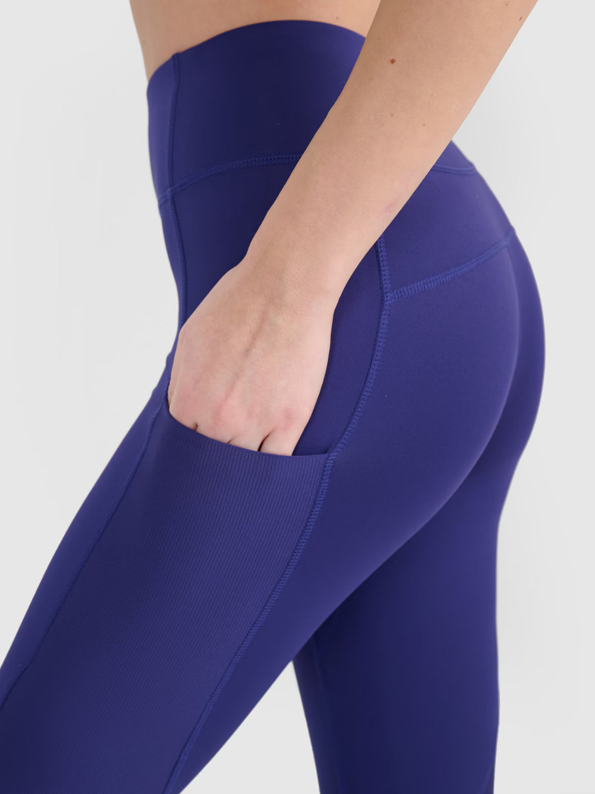 Legginsy treningowe z wysokim stanem damskie