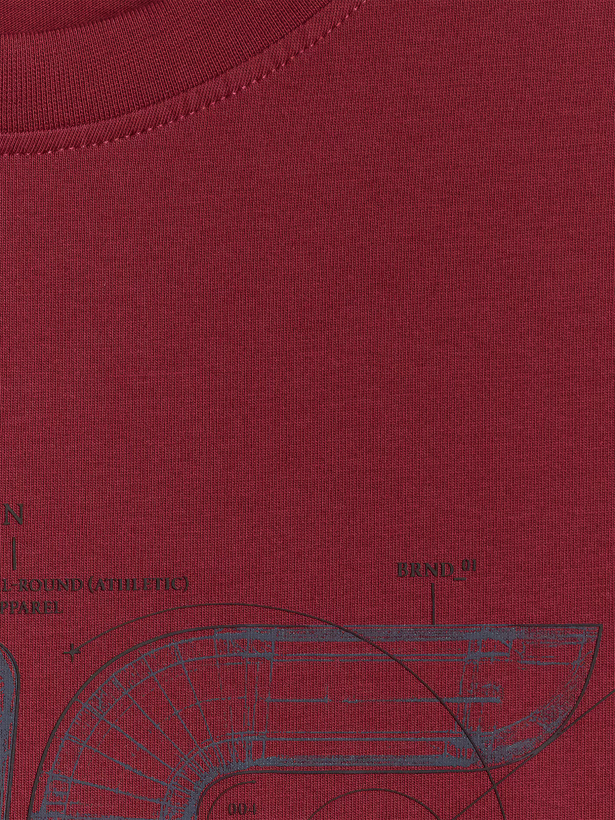 T-shirt regular z nadrukiem męski