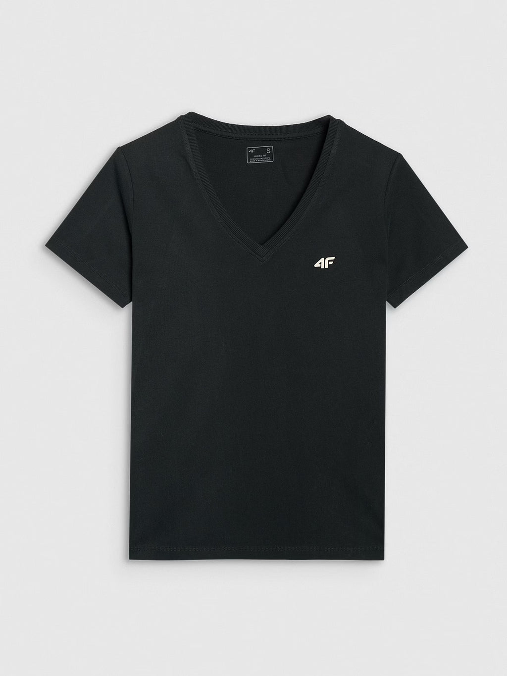 T-shirt oversize gładki damski