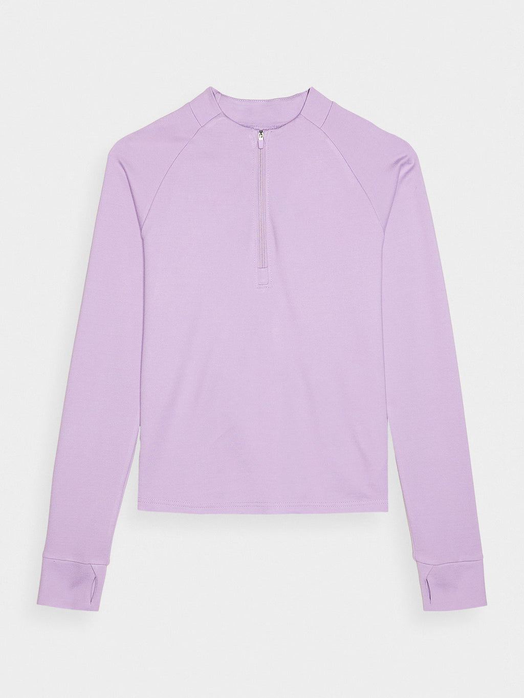 Longsleeve slim gładki damski