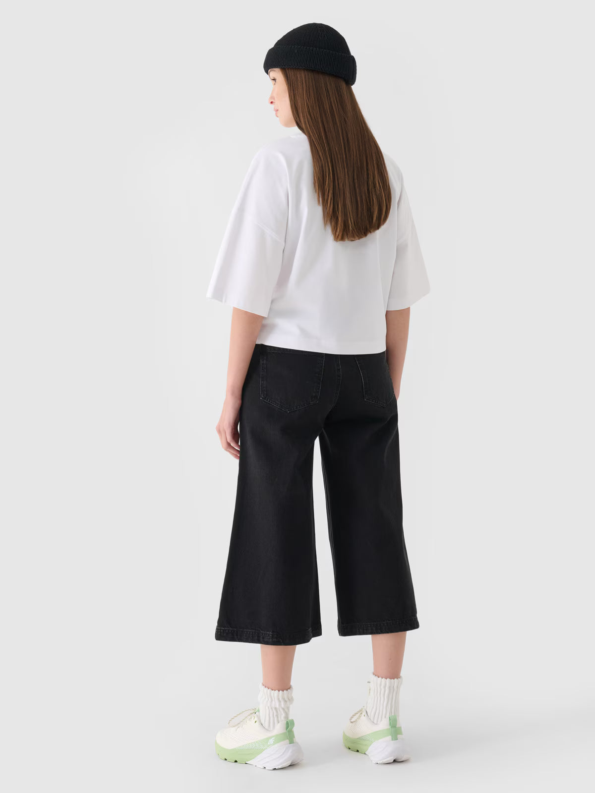 Jeansy baggy damskie Outhorn