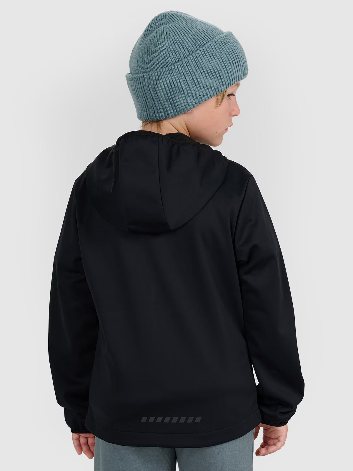 Kurtka softshell wiatroodporna membrana 5000 chłopięca
