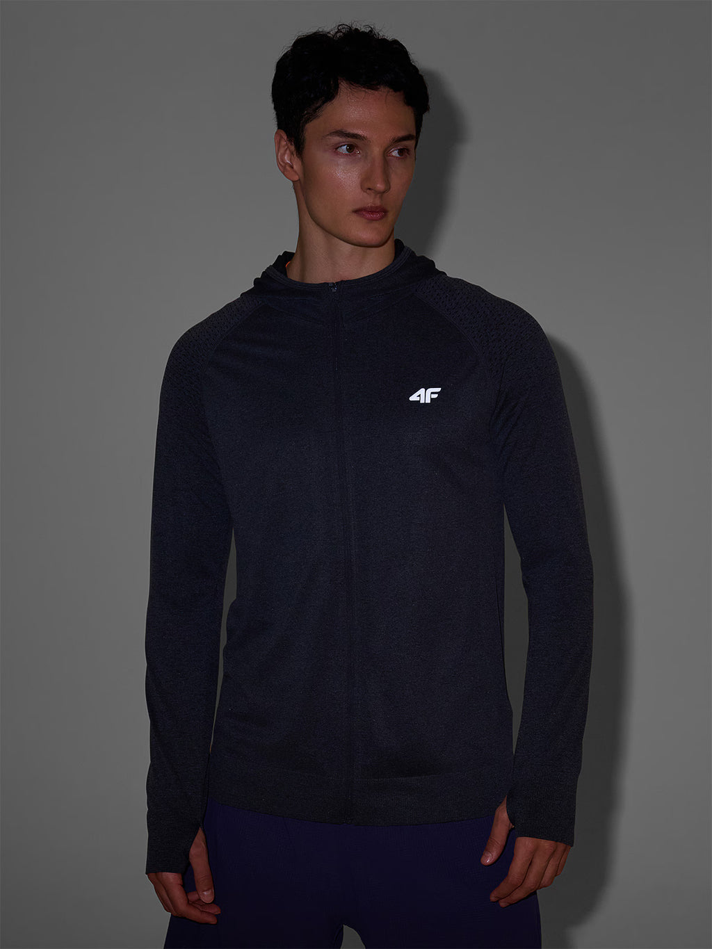Bluza do biegania w terenie szybkoschnąca męska