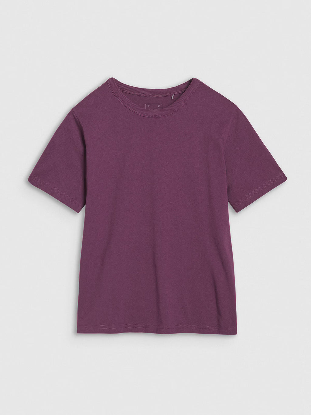 T-shirt regular gładki damski