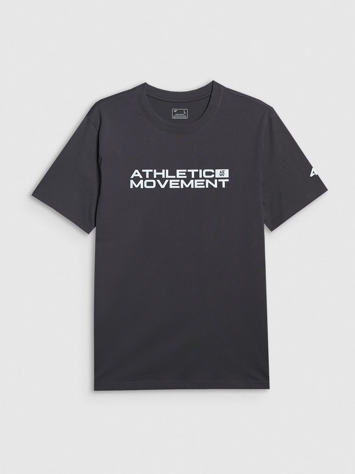 T-shirt regular z nadrukiem męski