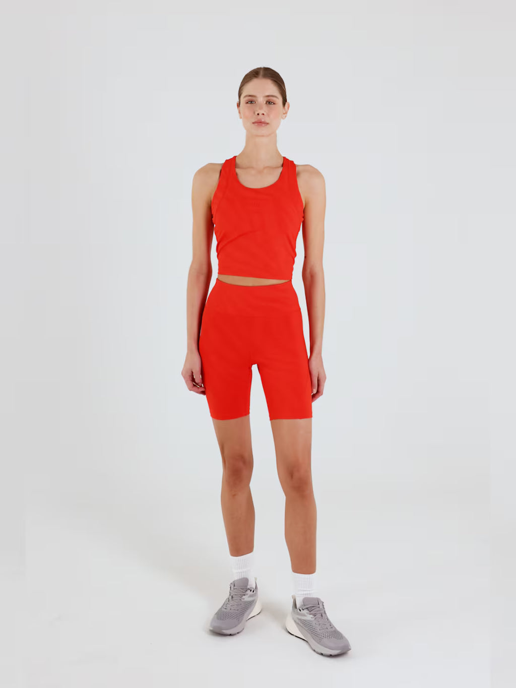 Crop top treningowy szybkoschnący damski