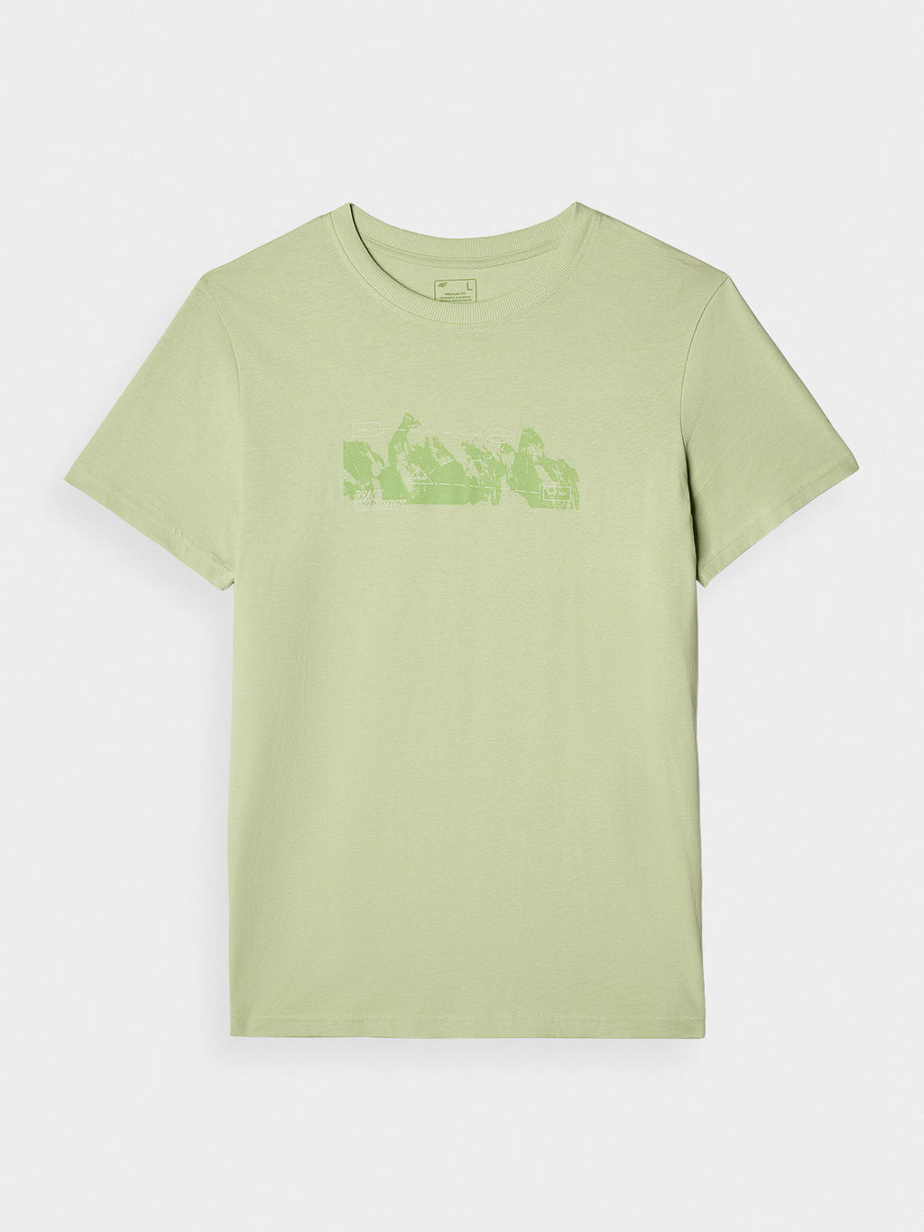 T-shirt regular z nadrukiem męski