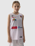 Tank top replika domowy z sezonu 2023/24 dziecięcy 4F x KS Basket 25 Bydgoszcz