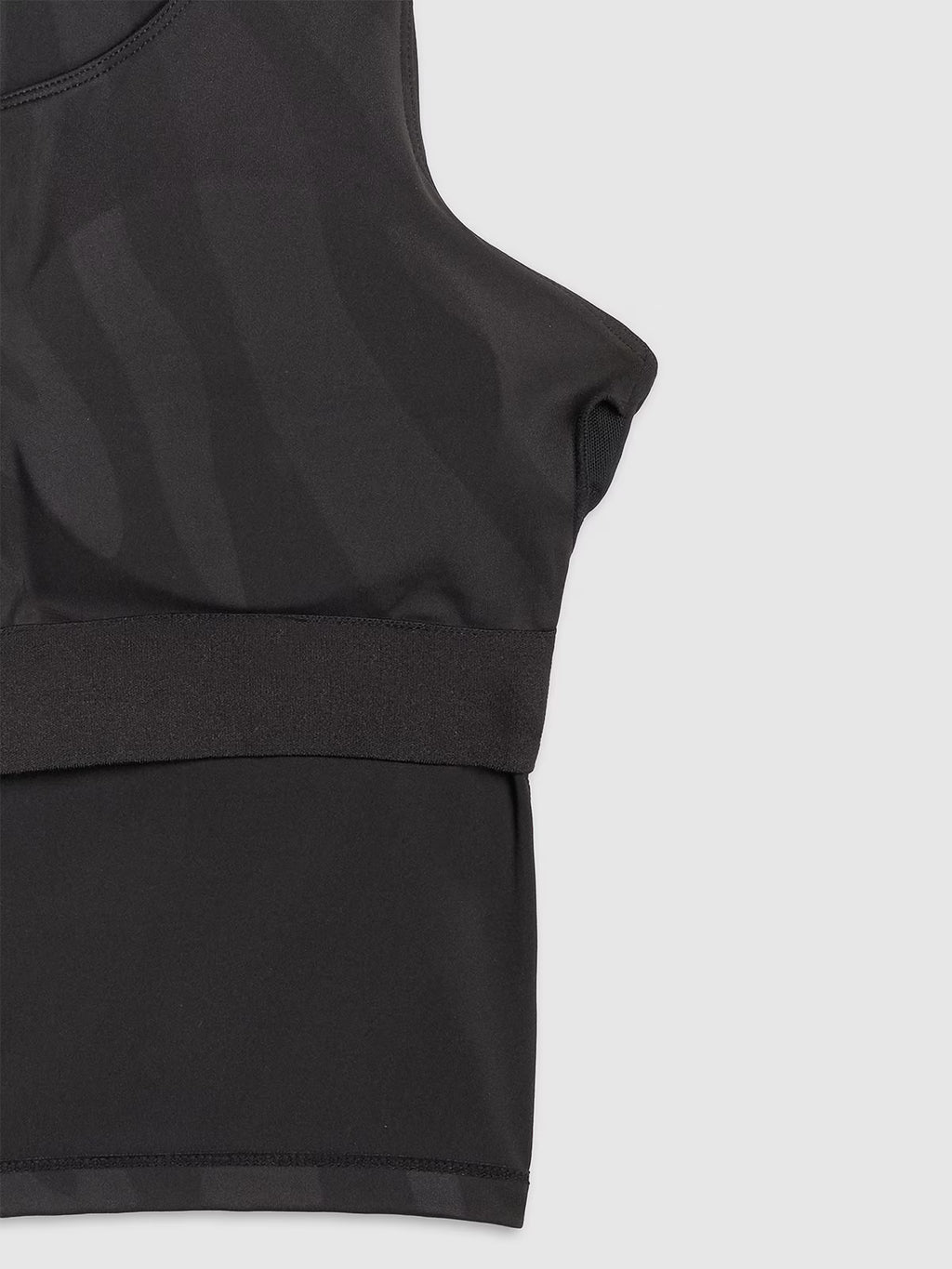 Crop top treningowy szybkoschnący damski