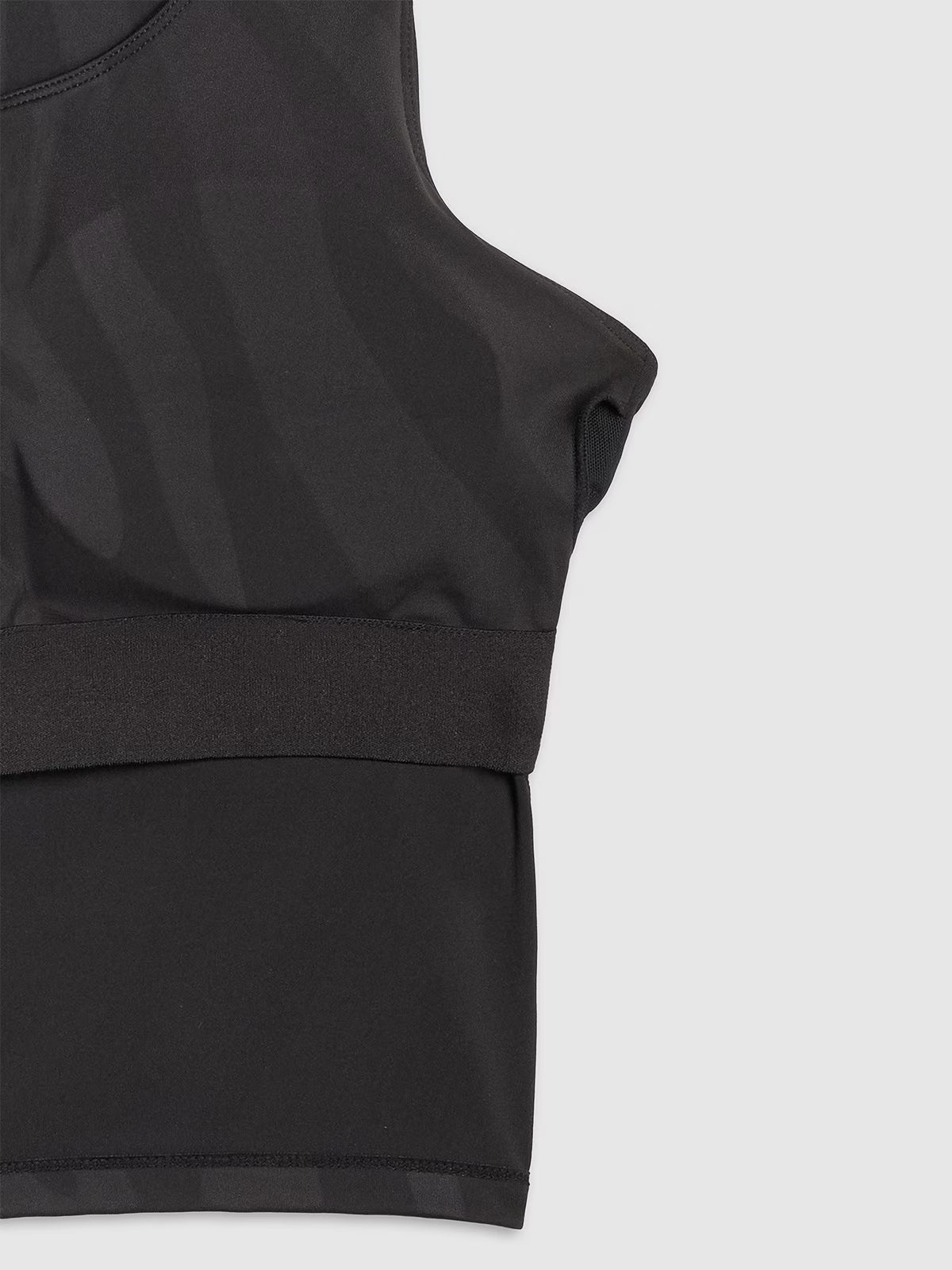 Crop top treningowy szybkoschnący damski