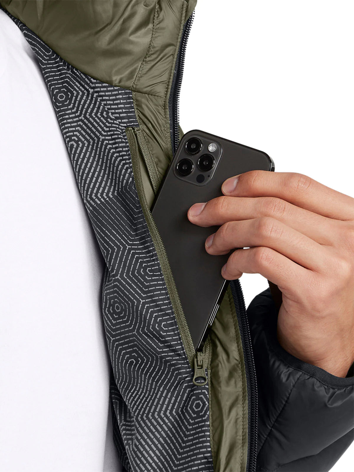 Kurtka puchowa z wypełnieniem naturalnym męska Under Armour Legend Down Hooded Jacket
