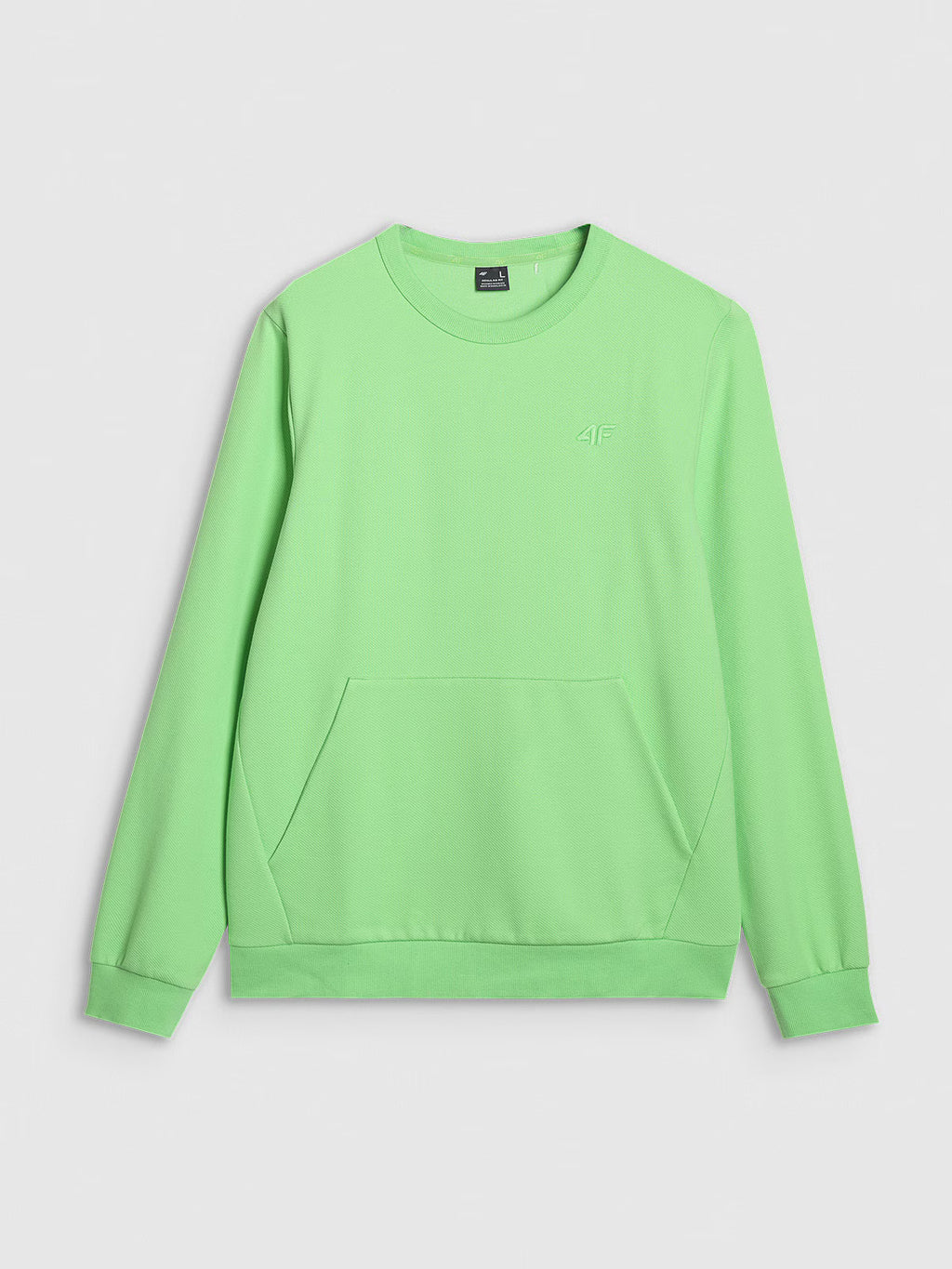 Bluza dresowa nierozpinana bez kaptura męska