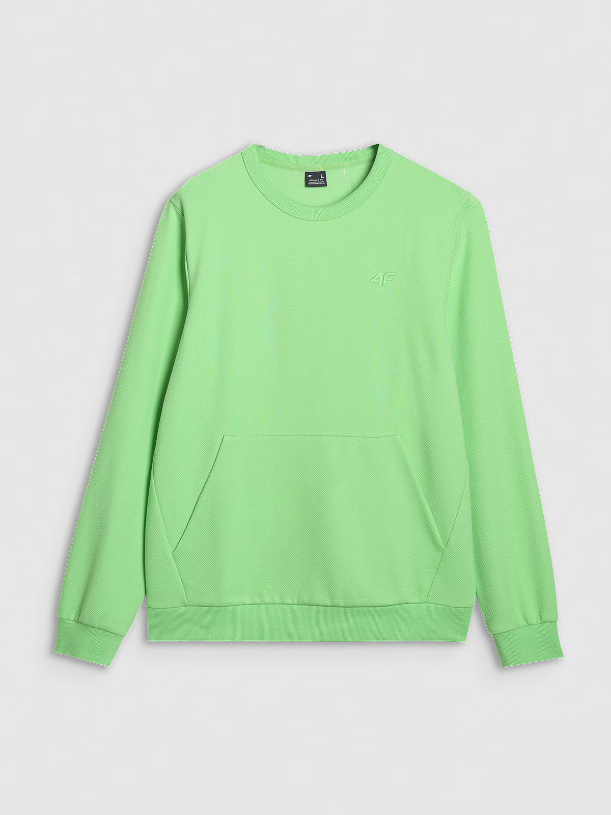 Bluza dresowa nierozpinana bez kaptura męska