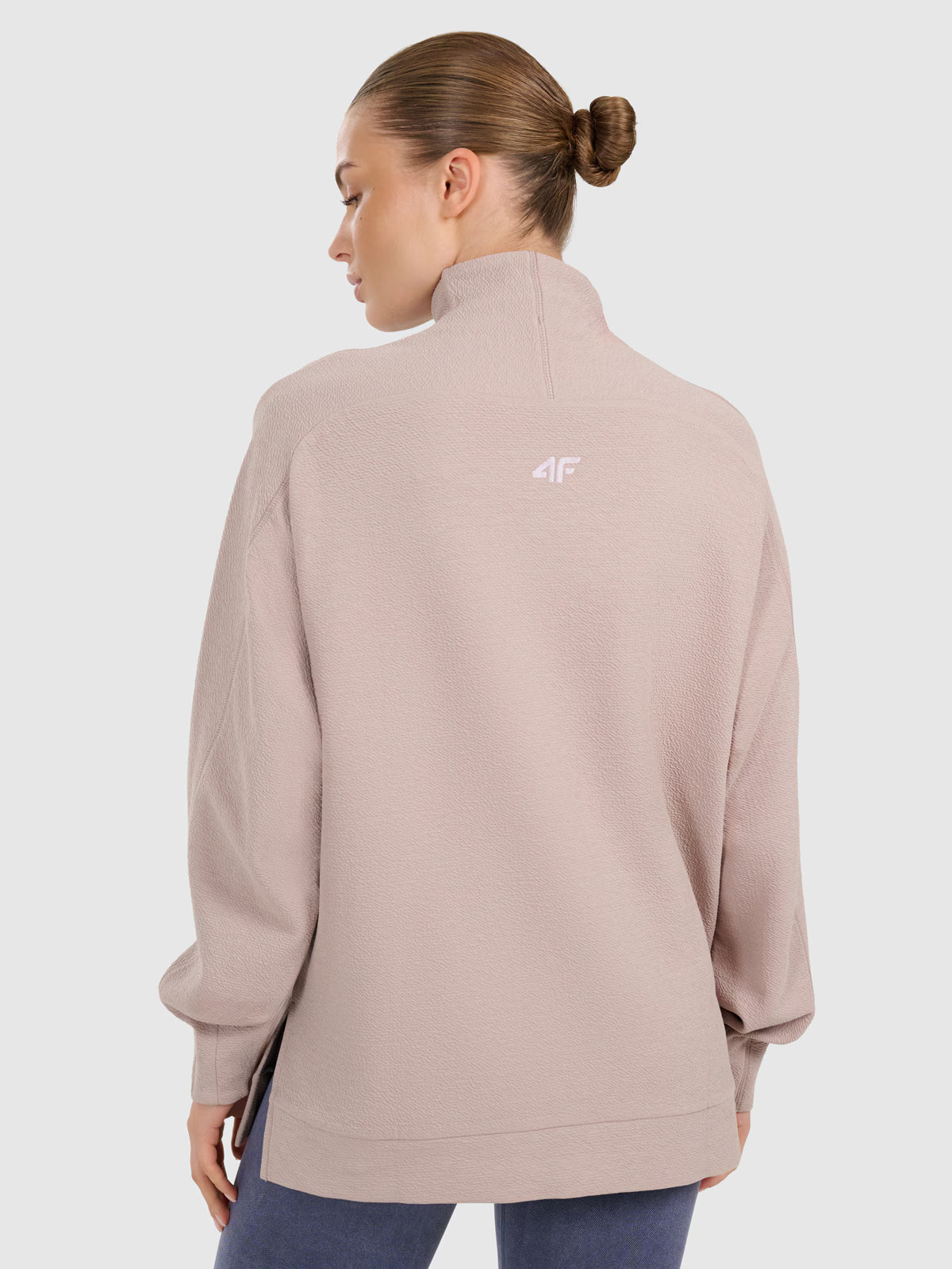 Bluza dresowa do jogi i pilatesu damska