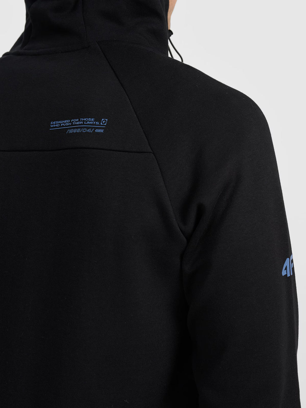 Bluza dresowa rozpinana z kapturem męska